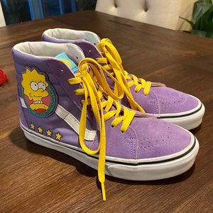 Limited Addition Lisa Simpson Hightop Vans